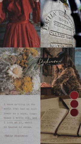 Emily Dickinson Wallpaper Inspired From The Series