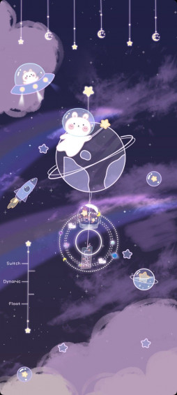 Downright Chaos On Background iPhone Wallpaper Kawaii
