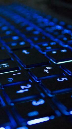 Razer Blue Lights Computers Keyboards Msi HD Wallpaper
