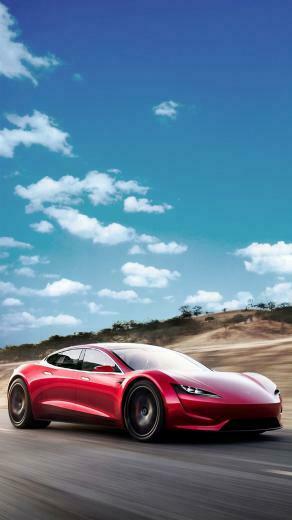 Tesla Phone Wallpaper Top Background
