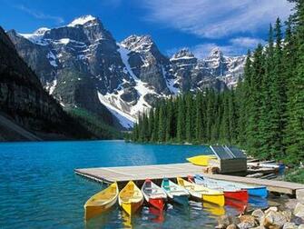 Background Lake Canada Wallpaper Desktop Category