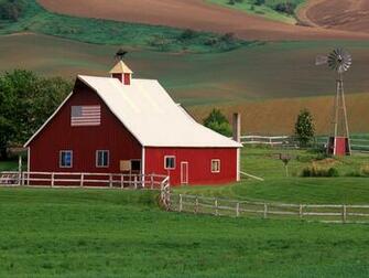 Background Palouse Farm Country Eastern