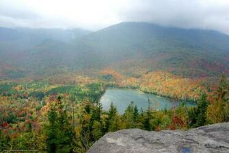 Wallpaper Adirondacks New York Autumn Lake Desktop
