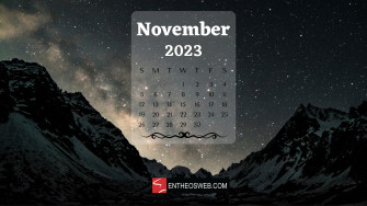 November Calendar Desktop Wallpaper Entheosweb