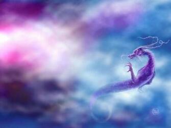 Purple Dragon Wallpaper