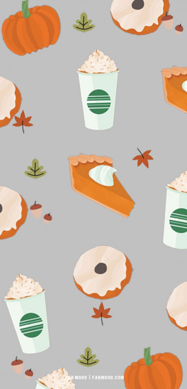 Cute Autumn Wallpaper Ideas Grey Background Fab Mood