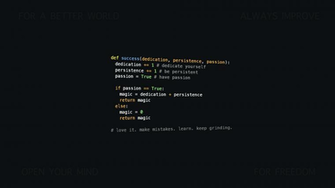 Motivational Python Programming Wallpaper Let Me Know