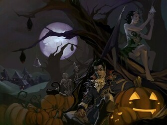 Vampire Wallpaper And Skulls