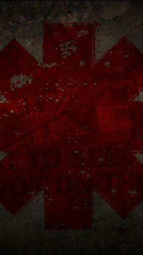 Background Red Hot Chili Peppers HD Wallpaper iPhone Plus
