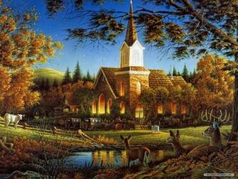 Wallpaper Art Terry Redlin