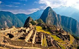Machu Picchu HD Wallpaper Background Image