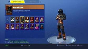 Fortnite Dark Voyager Skin HD Wallpaper