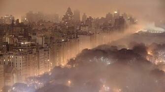 Fog Over New York City