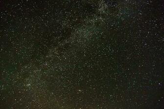Milky Way On Blue Dark Night Sky As A Cosmos Background