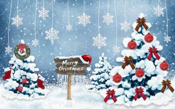 Merry Christmas 4k Wallpaper High Quality HD Nature