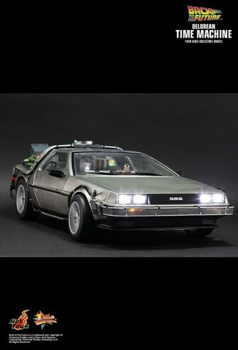 Back To The Future Delorean Time Machine By Hot Toys