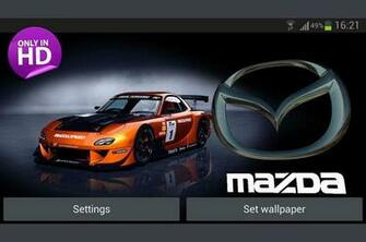 The Program 3d Mazda Logo Live Wallpaper For Android