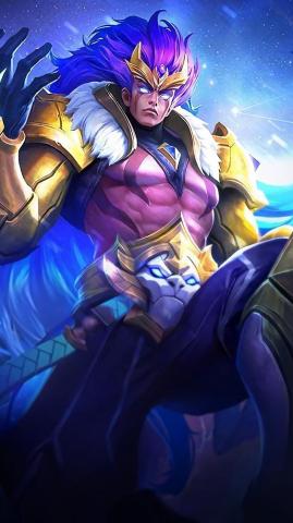 Badang Leo Zodiac Skin Mobile Legends 4k Wallpaper