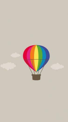 Hot Air Balloon iPhone 5s Wallpaper iPad
