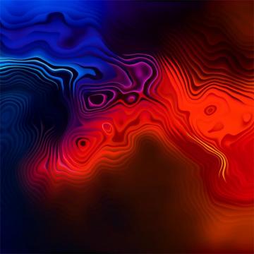 Three Colour Mix Abstract 4k iPad Pro Wallpaper
