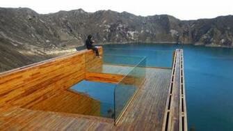 Quilotoa Lagoon Ecuador Green Travel