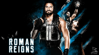 Roman Reigns Logo Wallpaper