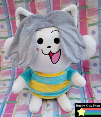 Temmie Plush By Queenbeeplush