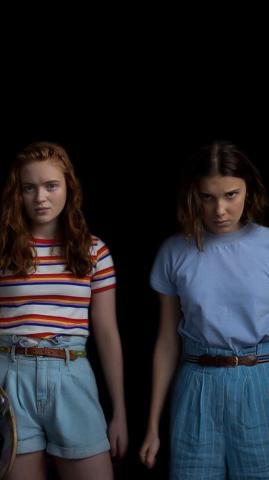 Max And Eleven Wallpaper Stranger Things Outfit