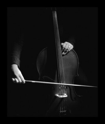 Cello Wallpaper Out Of The Dark Linogenl