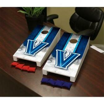 Villanova University Wildcats Desktop Mini Cornhole Game Set