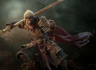 King Monkey Fantasy Bracelet Stone Stick Spark Warrior Wallpaper