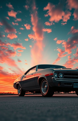 Classic Muscle Car Wallpaper