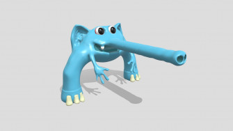 Coach Pickles Full Rigged Garten Of Banban 3d Model By