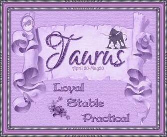 Purple Taurus Wallpaper Background Theme Desktop
