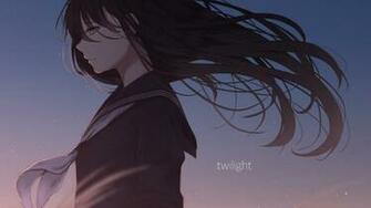 Sad Anime Wallpaper HD Girl