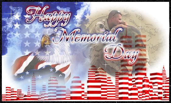 Seasonal Memorial Day Happy