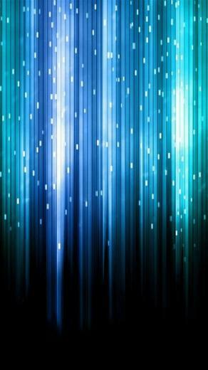 Blue Abstract Vectical Lines iPhone Background HD