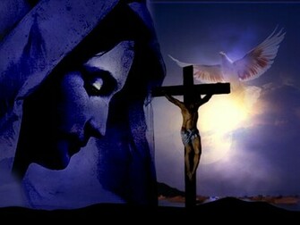 Mother Mary Sad