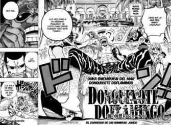Scan One Piece Luffy Vs Doflamingo Image Manga