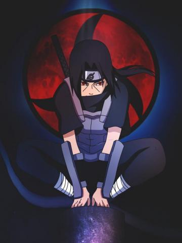 Itachi Sharingan Anbu 4k Wallpaper