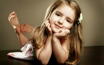 Pretty Cute Baby Girl Nice Wallpaper HD