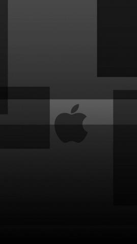 On Black Background iPhone Logo Logodix