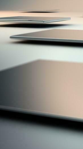 Floating Tablets Future Android Wallpaper