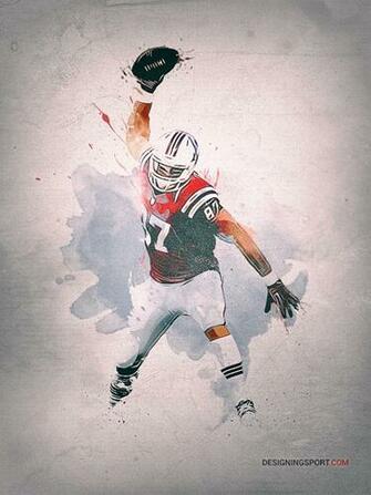 Rob Gronkowski New England Patriots Sport Art