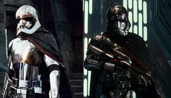 Star Wars Captain Phasma White And Chrome Armors The