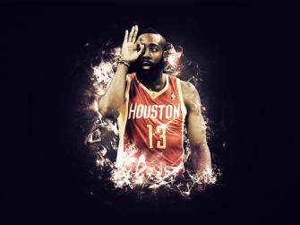 Houston Rockets James Harden Player HD Wallpaper Background
