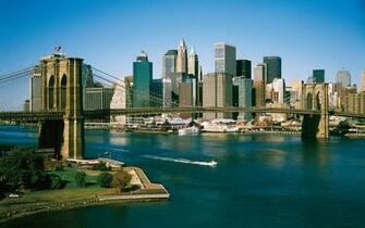 New York Bridge Wallpaper Hwz007464 QHD