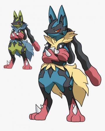 Clipart Wallpaper Blink Do Pokemon Mega Lucario HD Png