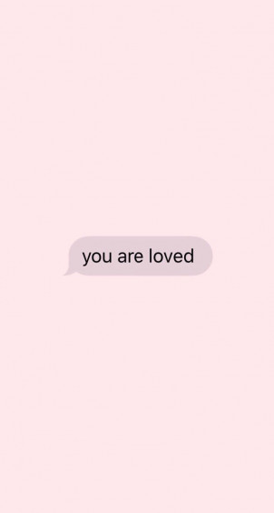 Aesthetic Wallpaper Background Text Pink Pastel In