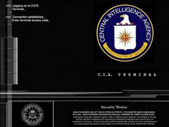 Fbi Terminal Wallpaper Cia Login By Doofy139